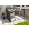 Aluminium terrasoverkapping Oase 507 x 354cm (glasdak)