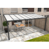 Aluminium terrasoverkapping Oase 407 x 404cm (polycarbonaat)