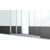 Glasschuifsysteem Sunshine 3-spoor met middensluiting Br: 484-580 x hg: 200-270
