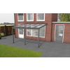 Aluminium terrasoverkapping Oase 407 x 354cm (glasdak) op 3 staanders