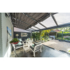 Aluminium terrasoverkapping Oase 507 x 404cm (3 staanders, polycarbonaat)