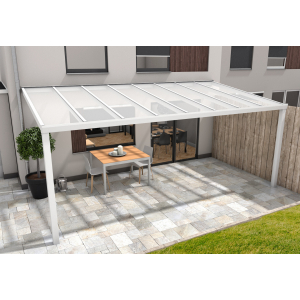 Aluminium terrasoverkapping Oase 307 x 256cm (polycarbonaat)
