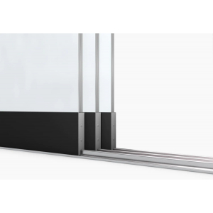 Glasschuifsysteem Sunshine 3-spoor Br: 242-290 x hg: 200-270